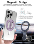 EWA MagOne 3rd Gen Phone Grip Stand with Removable Magnetic Ring Holder Kickstand Loop