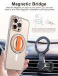 EWA MagOne 3rd Gen Phone Grip Stand with Removable Magnetic Ring Holder Kickstand Loop