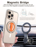 EWA MagOne 3rd Gen Phone Grip Stand with Removable Magnetic Ring Holder Kickstand Loop